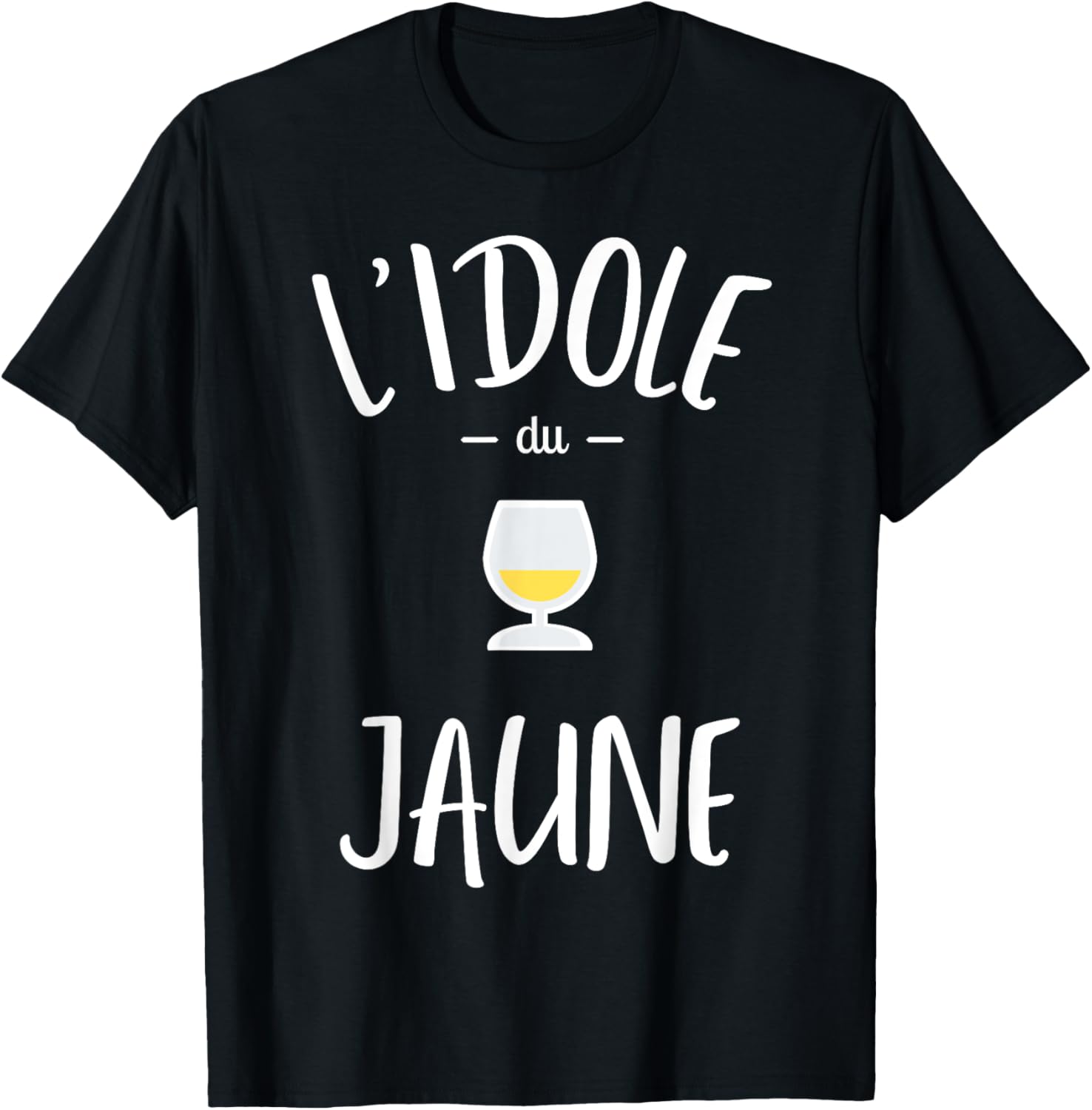 Cadeau Noel Humour Apéro Pastis Marseille L'idole Du Jaune T-Shirt